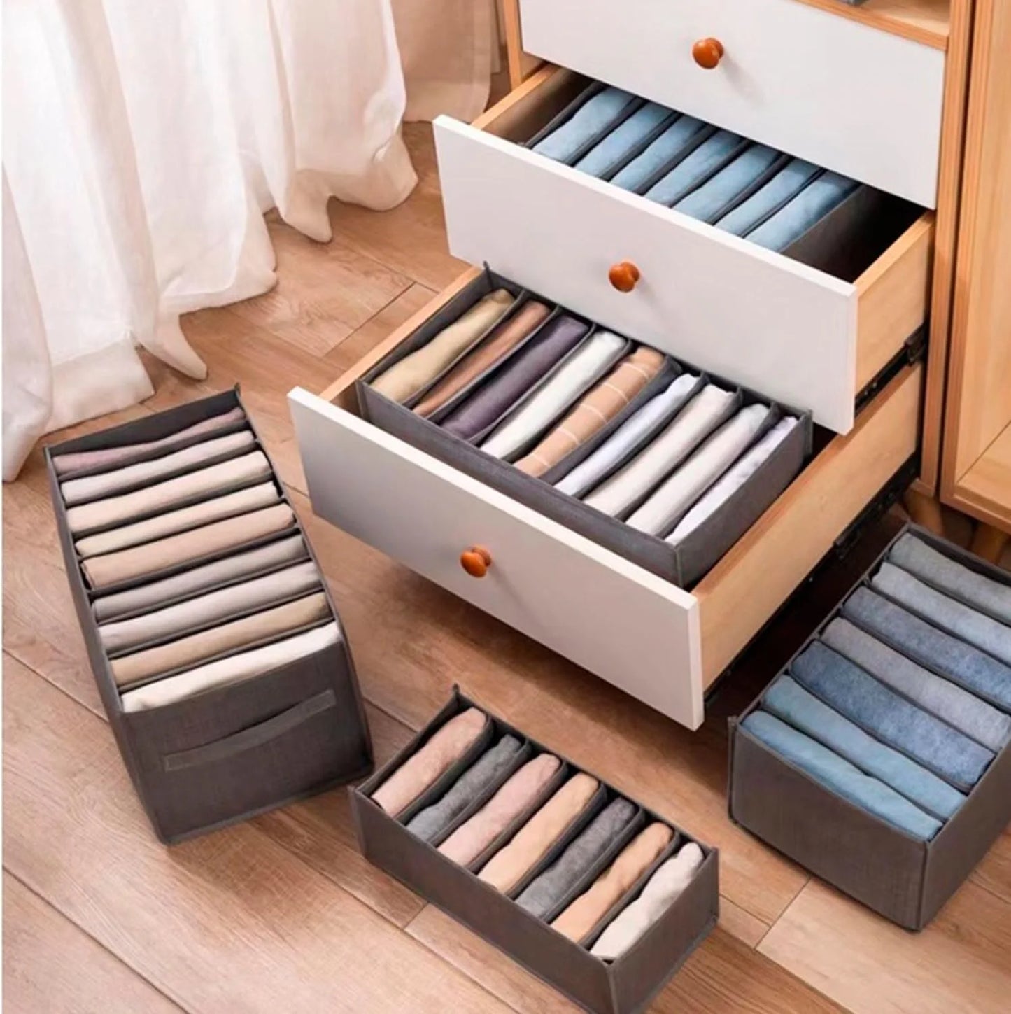 Caixa organizadora para Cômoda, Guarda-roupa e Armário