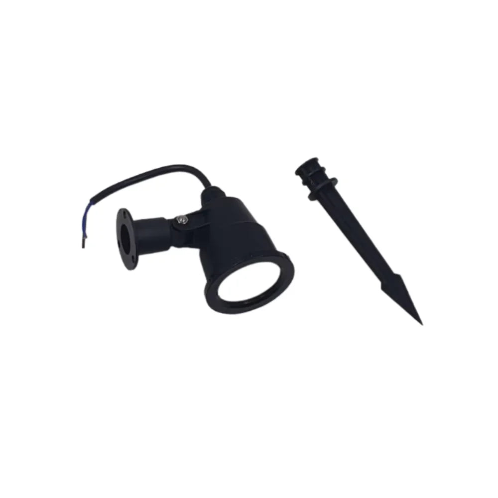 Kit com 2 Luminárias LED para Jardim de Espeto á prova d´agua para área externa - Lâmpada de gramado 5W e 7W