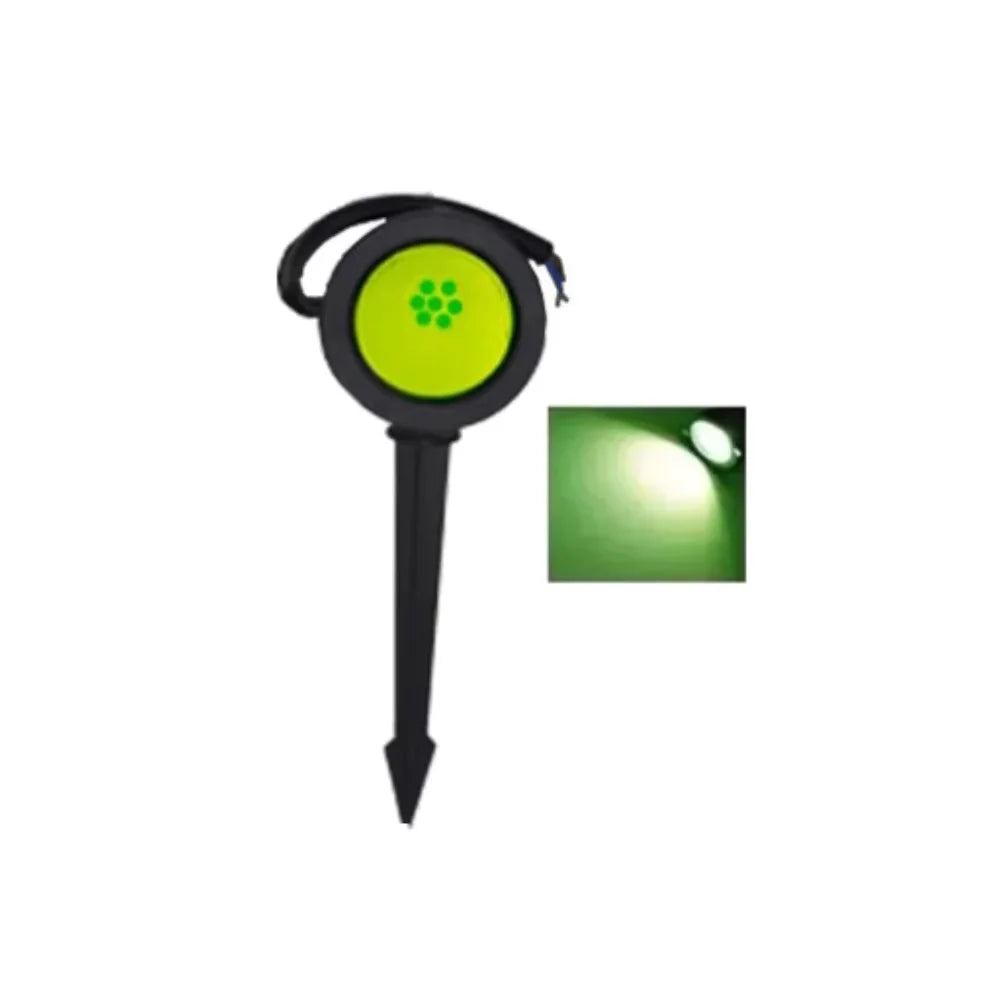 Kit com 2 Luminárias LED para Jardim de Espeto á prova d´agua para área externa - Lâmpada de gramado 5W e 7W