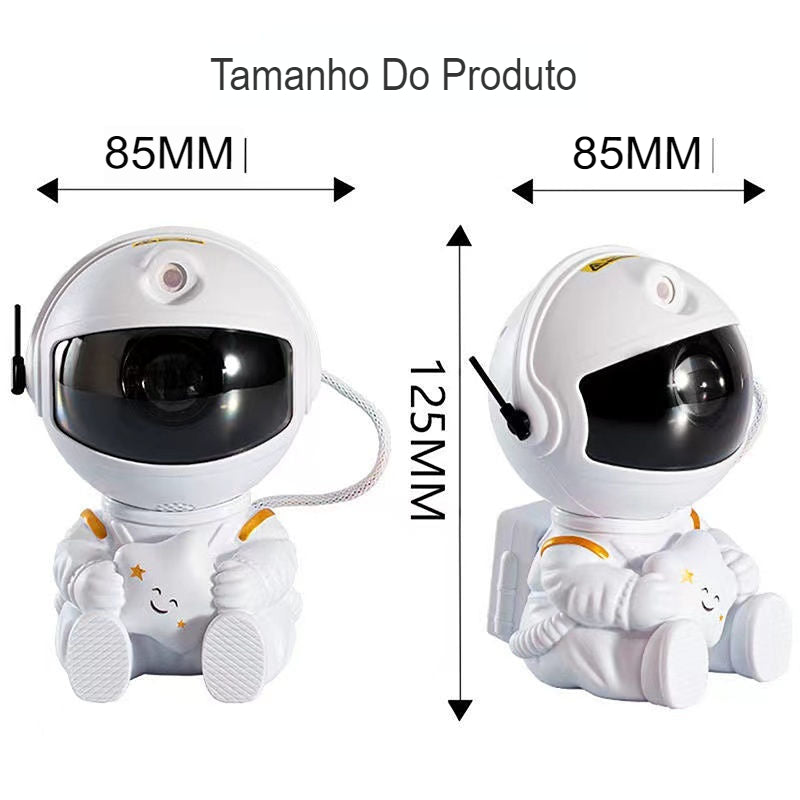 Luminaria Astronauta Projetor da Galáxia