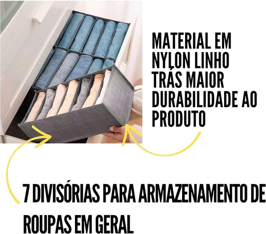 Caixa organizadora para Cômoda, Guarda-roupa e Armário