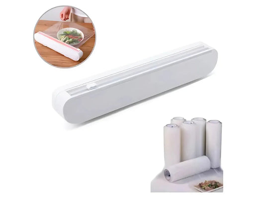 Cortador de papel filme de PVC, Aluminio e papel manteiga ajustável