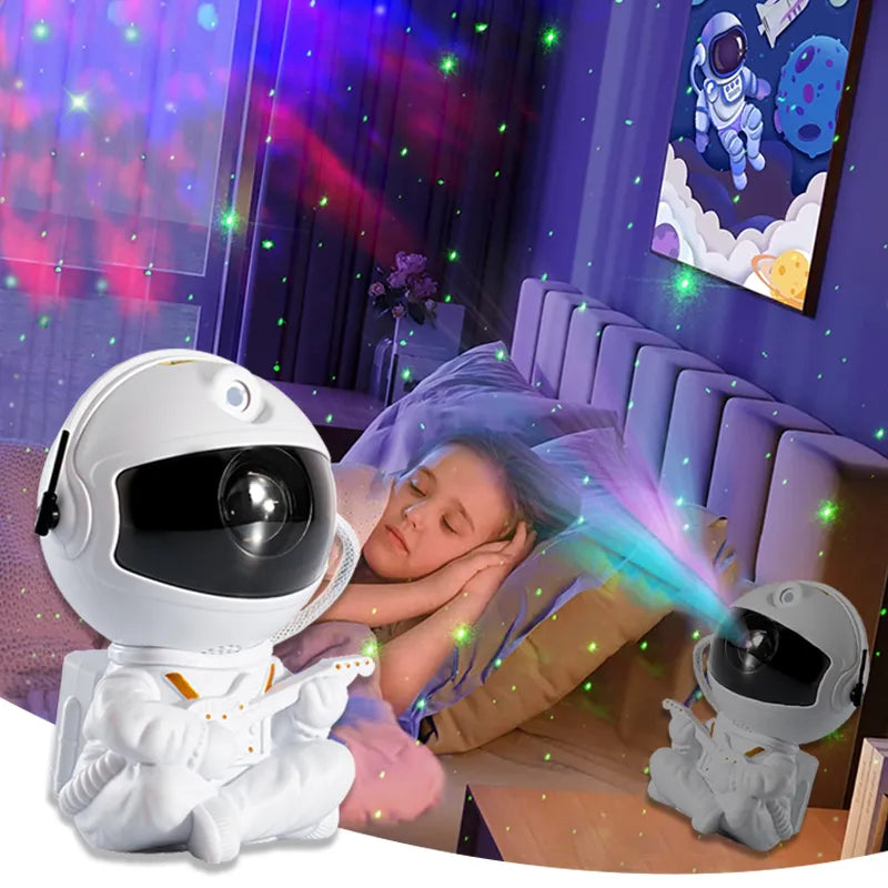 Luminaria Astronauta Projetor da Galáxia