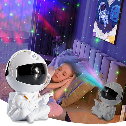 Luminaria Astronauta Projetor da Galáxia
