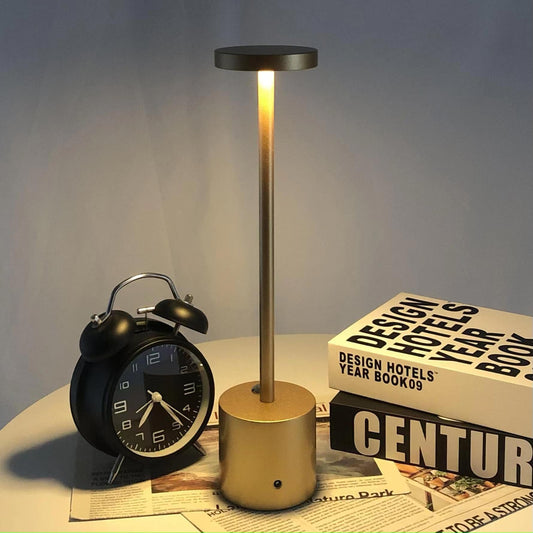 Abajur Luminaria de Mesa Recarregável Sem fio Decorativo