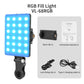 Mini Luz RGB de Bolso para Fotos e Vídeos Profissionais